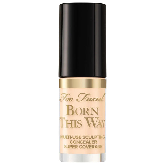 Too Faced Born This Way Super Coverage Multi-Use Concealer - Full Coverage, Hydrating, Vegan & Cruelty-Free Makeup