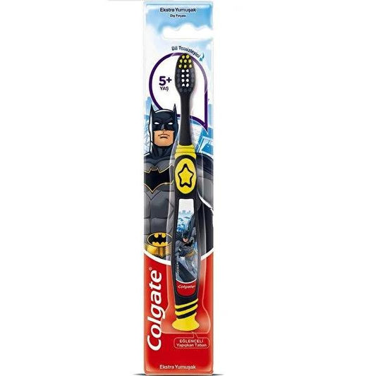 Colgate Children's Toothbrush - Gentle on Gums, Effective Cleaning for Kids - Pediatric Toothbrush for Healthy Smiles