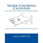 Shark Coloring Calendar - Paperback