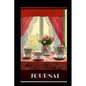JOURNAL "English Tea": Alternate lined and blank pages to write or sketch - Pretty original cover - cozy English Tea - Paperback