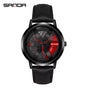 Men's 3D Car Wheel Sports Watch - Waterproof Quartz