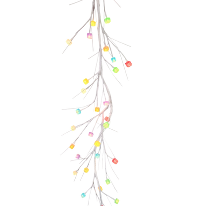 Lighted Holiday Candy Garland -