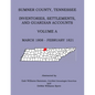 Sumner County, Tennessee Inventories, Settlements, And Guardian Accounts Volume A March 1808 - February 1821 - Paperback