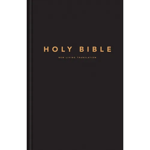 NLT Large Print Pew Bible (Hardcover, Black) - Hardcover