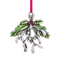 Mistletoe and Holly Ornament