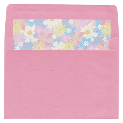 Floral "Happy Easter" Card