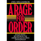 A Rage for Order: Black-White Relations in the American South Since Emancipation - Paperback