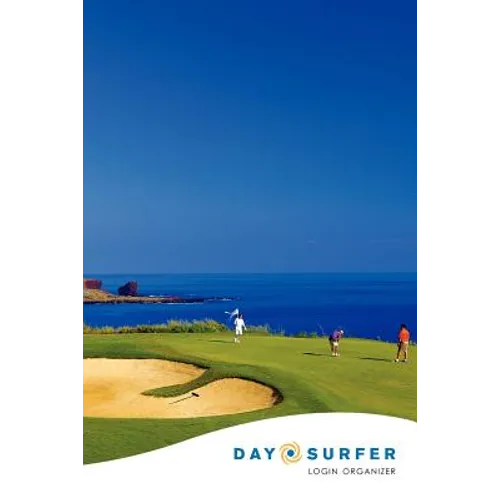 Day Surfer Login Organizer (Golf Course at the Coast) - Paperback
