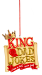 King Of Dad Jokes Ornament
