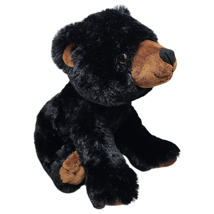 The Petting Zoo Black Bear Stuffed Animal