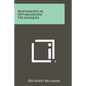 Mathematical Optimization Techniques - Paperback