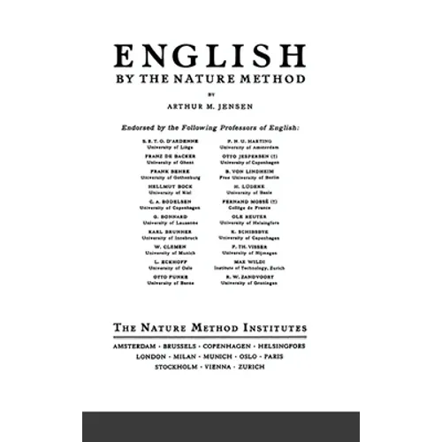 English by the Nature Method - Hardcover