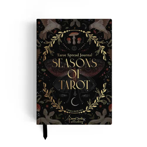 Seasons of Tarot: A Guided Journal with 66 Spreads and Daily Affirmations for Reflection & Transformation - Hardcover
