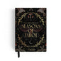 Seasons of Tarot: A Guided Journal with 66 Spreads and Daily Affirmations for Reflection & Transformation - Hardcover