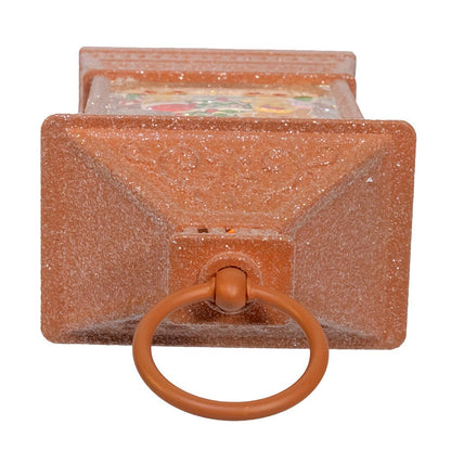 Gingerbread Lantern Spinning Lighted Waterglobe