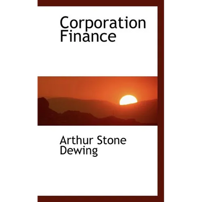 Corporation Finance - Paperback
