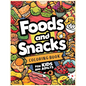 Food and Snacks Cute & Easy Coloring Book: +60 Fun & Simple Bold Designs For Adults & Kids - Paperback