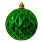6" (150mm) Commercial Shatterproof Ball Ornament - Shiny Blarney Green Diamond