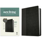 NLT Personal Size Giant Print Bible, Filament Enabled Edition (Red Letter, Leatherlike, Black/Onyx) - Imitation Leather