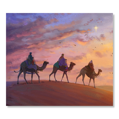 The Nativity Scene Large Advent Calendar