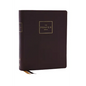 The Prayer Bible: Pray God's Word Cover to Cover (Nkjv, Brown Genuine Leather, Red Letter, Comfort Print) - Leather