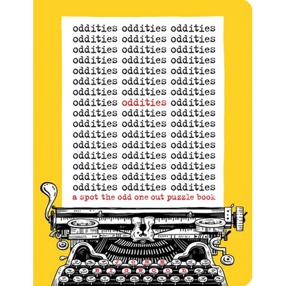 Oddities: A Spot the Odd One Out Puzzle Book - Paperback