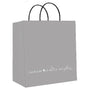 Kraft Jumbo Square Christmas Gift Bag - Warm Winter Wishes