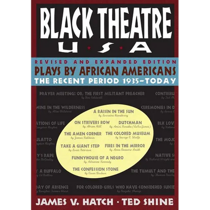 Plays by African Americans: The Recent Period 1935-Today - Paperback