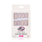 Eklips Artificial Nails, Press-on Nails for Salon-Quality Look at Home - Easy Application, Customizable Length & Shape