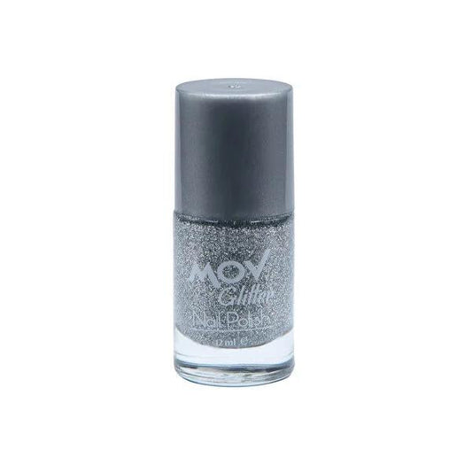 Mov Glitter Nail Polish - Shiny, Customizable Nail Art Polish for Unique Designs