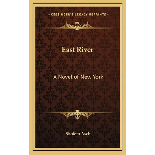 East River: A Novel of New York - Hardcover