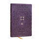 Nrsvce Sacraments of Initiation Catholic Bible, Purple Leathersoft, Comfort Print - Imitation Leather