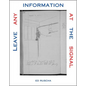 Leave Any Information at the Signal: Writings, Interviews, Bits, Pages - Paperback