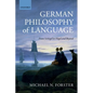 German Philosophy of Language: From Schlegel to Hegel and Beyond - Paperback
