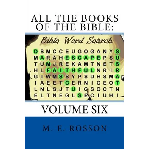 All the Books of the Bible: Bible Word Search: Volume Six - Paperback