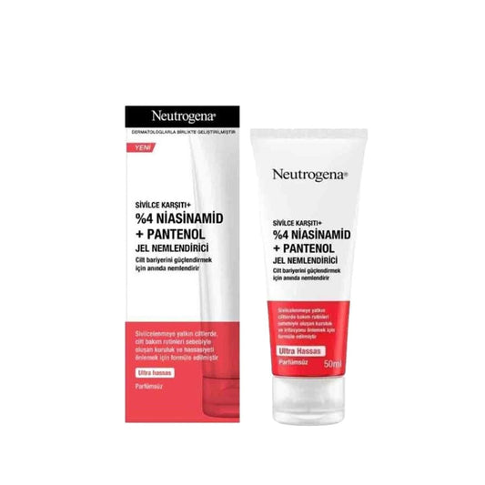 Neutrogena Acne Treatment Gel Moisturizer: Oil-Free, Non-Comedogenic Hydration for Clearer Skin - 1.69 fl oz