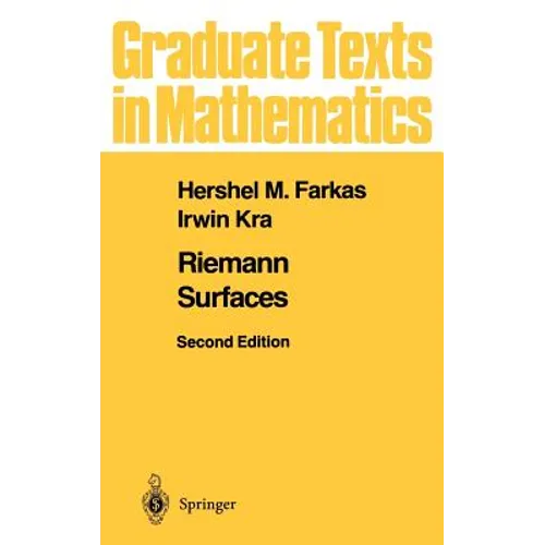 Riemann Surfaces - Hardcover