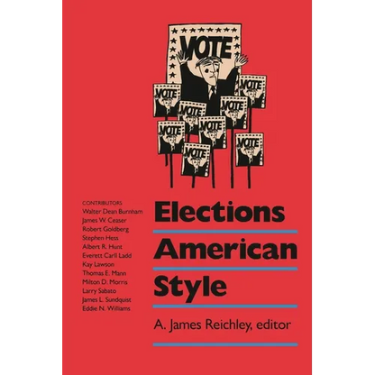 Elections American Style - Paperback