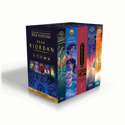 Read Riordan: Five-Book First-In-Series Paperback Box Set - Paperback