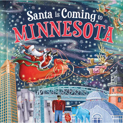 Santa Is Coming to Minnesota - Hardcover
