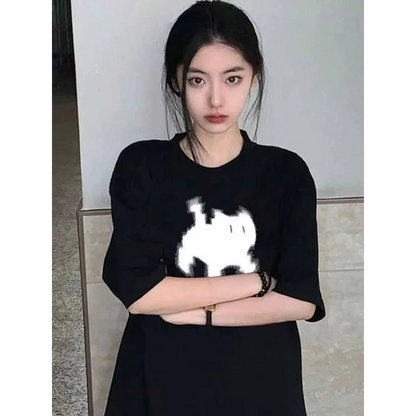 Y2K Buzzed Cat Tee