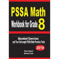 PSSA Math Workbook for Grade 8: Abundant Exercises and Two Full-Length PSSA Math Practice Tests - Paperback