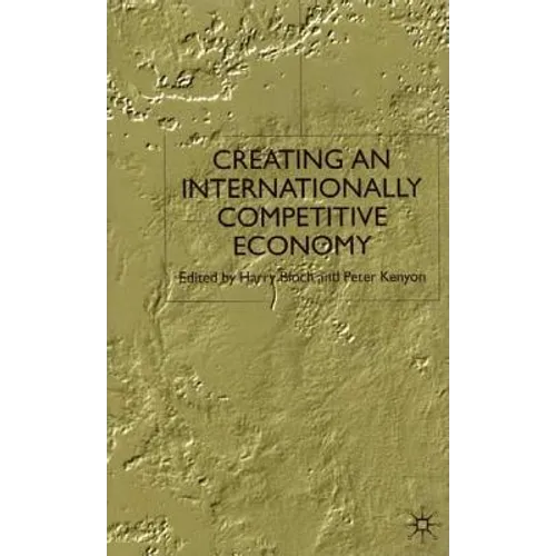 Creating an Internationally Competitive Economy - Hardcover