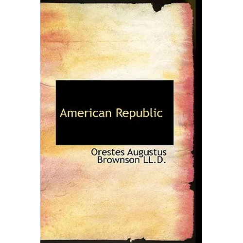 American Republic - Hardcover