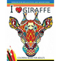 I love Giraffe Coloring Book for Adults: An Adult Coloring Book - Paperback