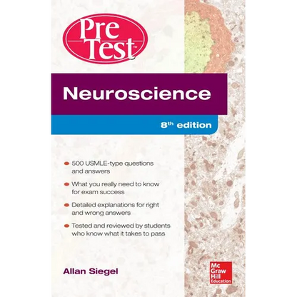 Neuroscience Pretest Self-Assessment and Review, 8th Edition - Paperback