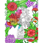 Fabulous Flowers Coloring Book for Adults: An Adult Coloring Book for Stress Relief and Relaxation (Hand-Drawn Images Exclusively Designed) - Paperback