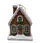 Gingerbread House Resin Ornament