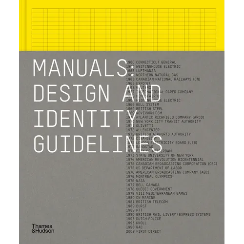 Manuals: Design and Identity Guidelines - Hardcover