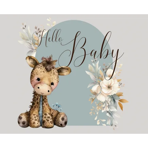 Landscape Baby Shower hardback Guest Book - Hardcover